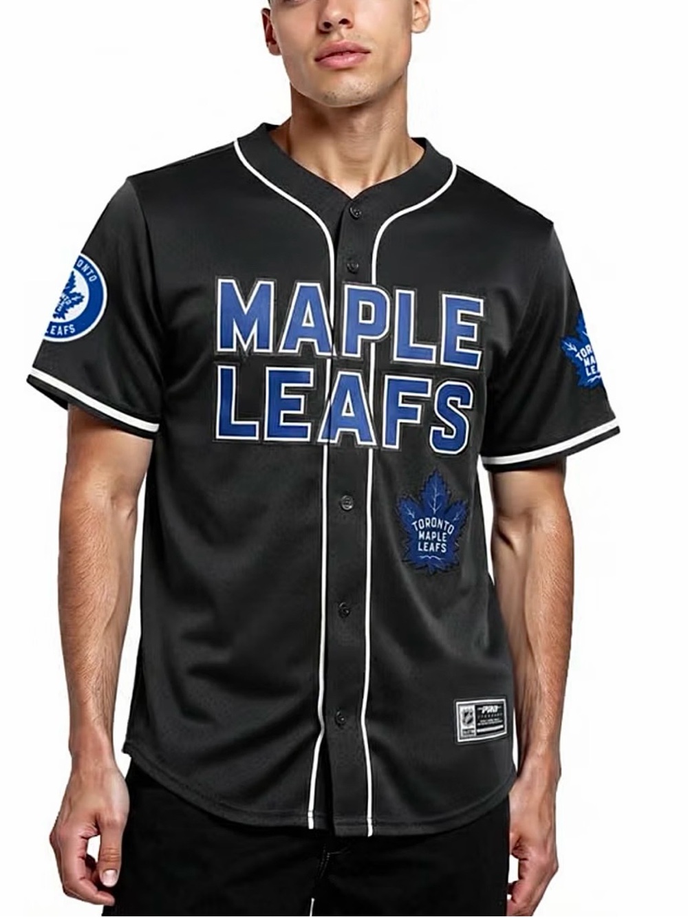 NHL Pro Standard Toronto Maple Leafs Short-Sleeve Button Down Jersey